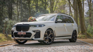 location Voiture blanche mariage BMW X7